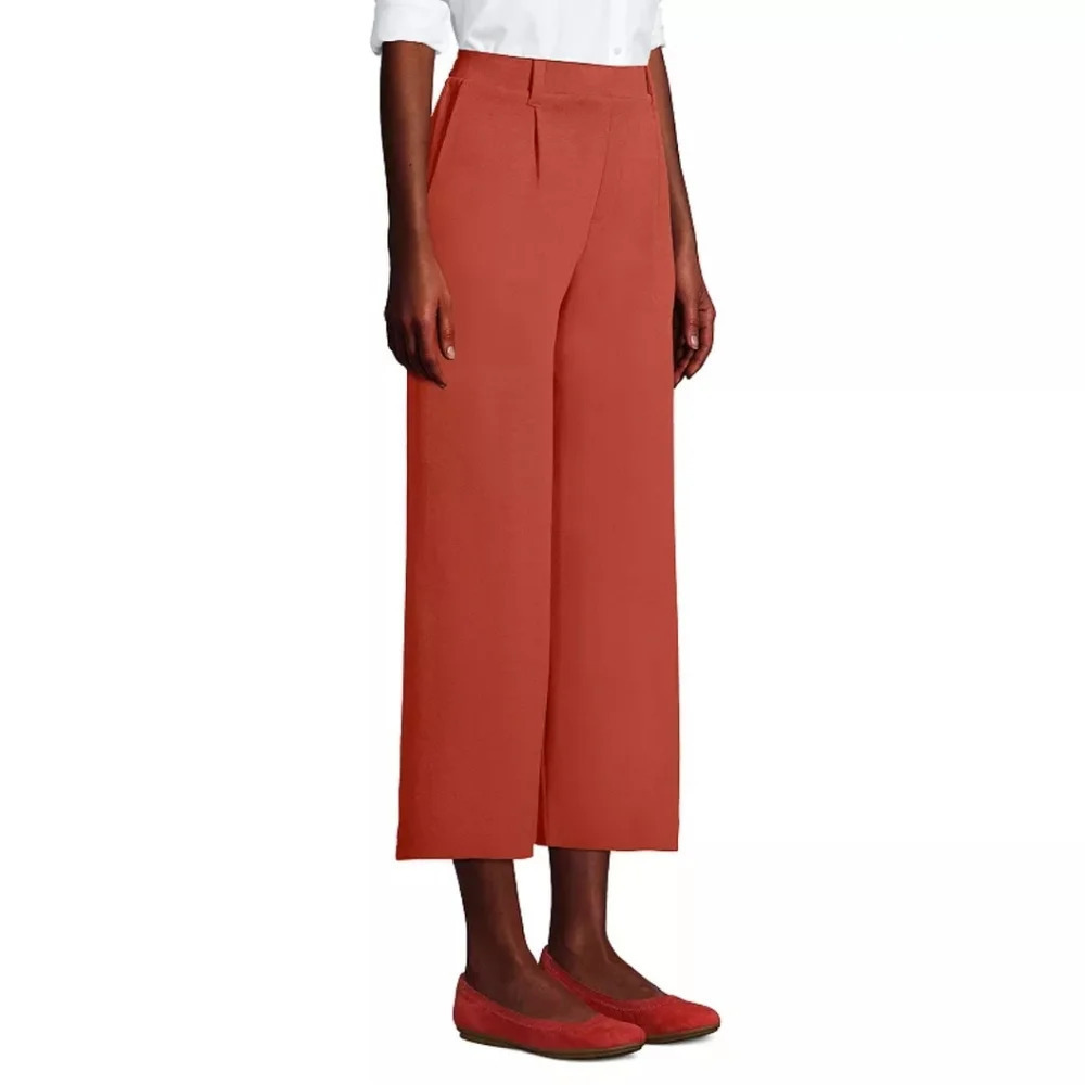 Lands' END Women's Wide Leg pants Size M plus